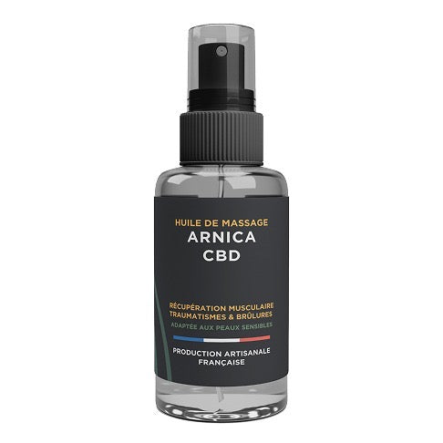 Huile de massage Arnica CBD - Cette Bonne Détente ! Le Chanvre par Excellence